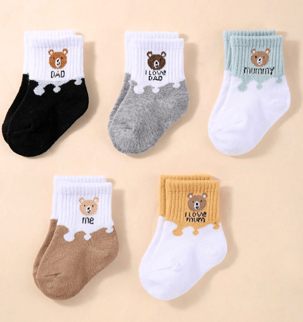 Set de 2 pares de medias cortas