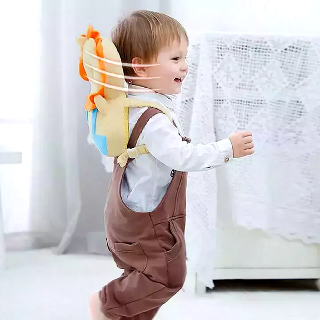 Protector de cabeza para bebé con almohadilla