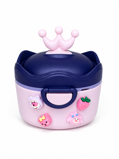 Dispensador portátil de leche en polvo