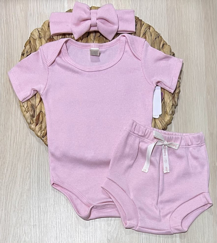 Set Body, cubre pañal y Balaca